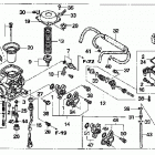 TRX500FA Карбюратор