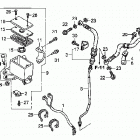 TRX250EX Front brake master cylinder ('06-)