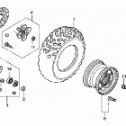 TRX420FE Переднее колесо