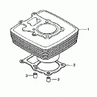 TRX250EX Цилиндр
