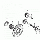 TRX500FA Шестерни стартера