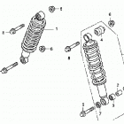 TRX420FE Передние аммортизаторы