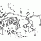 TRX450ER Wire harness (''''''''''''''''06-)