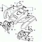 TRX420FE Переднее крыло