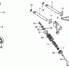 TRX250TE Распредвал -клапана