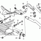 TRX700XX Глушитель