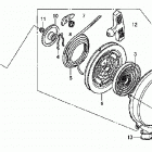 TRX500FPE Ручной стартер