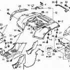 TRX500FPE Заднее крыло