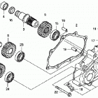TRX700XX Reduction gear