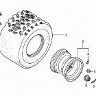 TRX300EX Заднее колесо