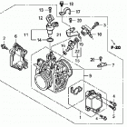 TRX420FE Корпус Дросселя