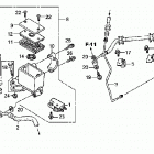 TRX300EX Front brake master cylinder (trx300ex'07-)