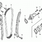 TRX450ER Цепь ГРМ и натяжитель