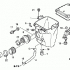TRX420FE Воздухозаборник