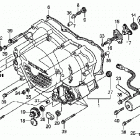 TRX500FPE Front crankcase cover (trx500fe / fpe)
