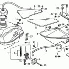 TRX250EX Fuel tank ('''''''''''''''''''''''''''''''''''''''''''''...