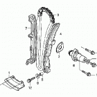 TRX500FA Цепь ГРМ