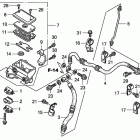 TRX500FA Главный тормозной цилиндр -передний