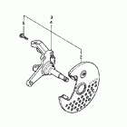TRX300EX Кулак поворотный