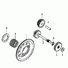 TRX500FPE Шестерни стартера