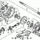 TRX500FA Редуктор