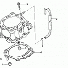 TRX450ER Cylinder ('06-)