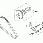 TRX420FE Цепь ГРМ и натяжитель