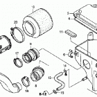 TRX250EX Воздухозаборник