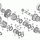TRX500FA Трансмиссия