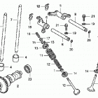 TRX420FE Распредвал -клапана