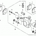 TRX420FE Передний тормозной суппорт