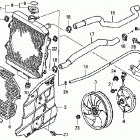 TRX420FE Радиатор