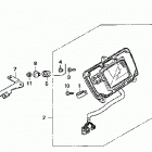 TRX500FA Спидометр
