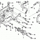TRX450ER Left crankcase cover ('06-)