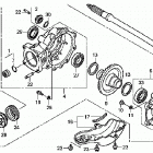 TRX500FPE Редуктор