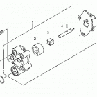 TRX500FPE Масляный насос