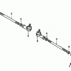TRX500FA Рулевые тяги