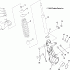 R06RF68AA RANGER 6x6 EFI 700 Strut, front