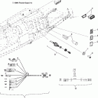 R06RF68AA RANGER 6x6 EFI 700 Dash instruments and controls