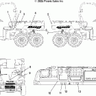 R06RF68AA RANGER 6x6 EFI 700 Наклейки