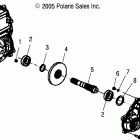 R06RB63AA RANGER TM Gearcase, output shaft