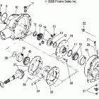 R06RD68AA RANGER XP 4x4 700 Gearcase, rear