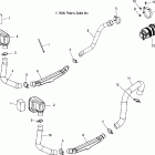 R06RF68AA RANGER 6x6 EFI 700 Engine and clutch air intake