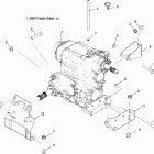 R06RD68AA RANGER XP 4x4 700 Крепление КПП