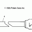 R06RD68AA RANGER XP 4x4 700 Prop shaft, front