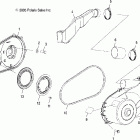 R06RF68AA RANGER 6x6 EFI 700 Кожух сцепления