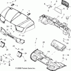 R06RF68AA RANGER 6x6 EFI 700 Капот