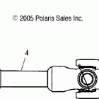 R06RB63AA RANGER TM Prop shaft, rear