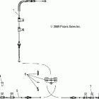 R06RB63AA RANGER TM Park brake lock cables