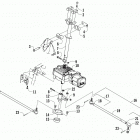 ATV ALTERRA 700 MUD PRO LTD EPS GRAY Рулевое управление